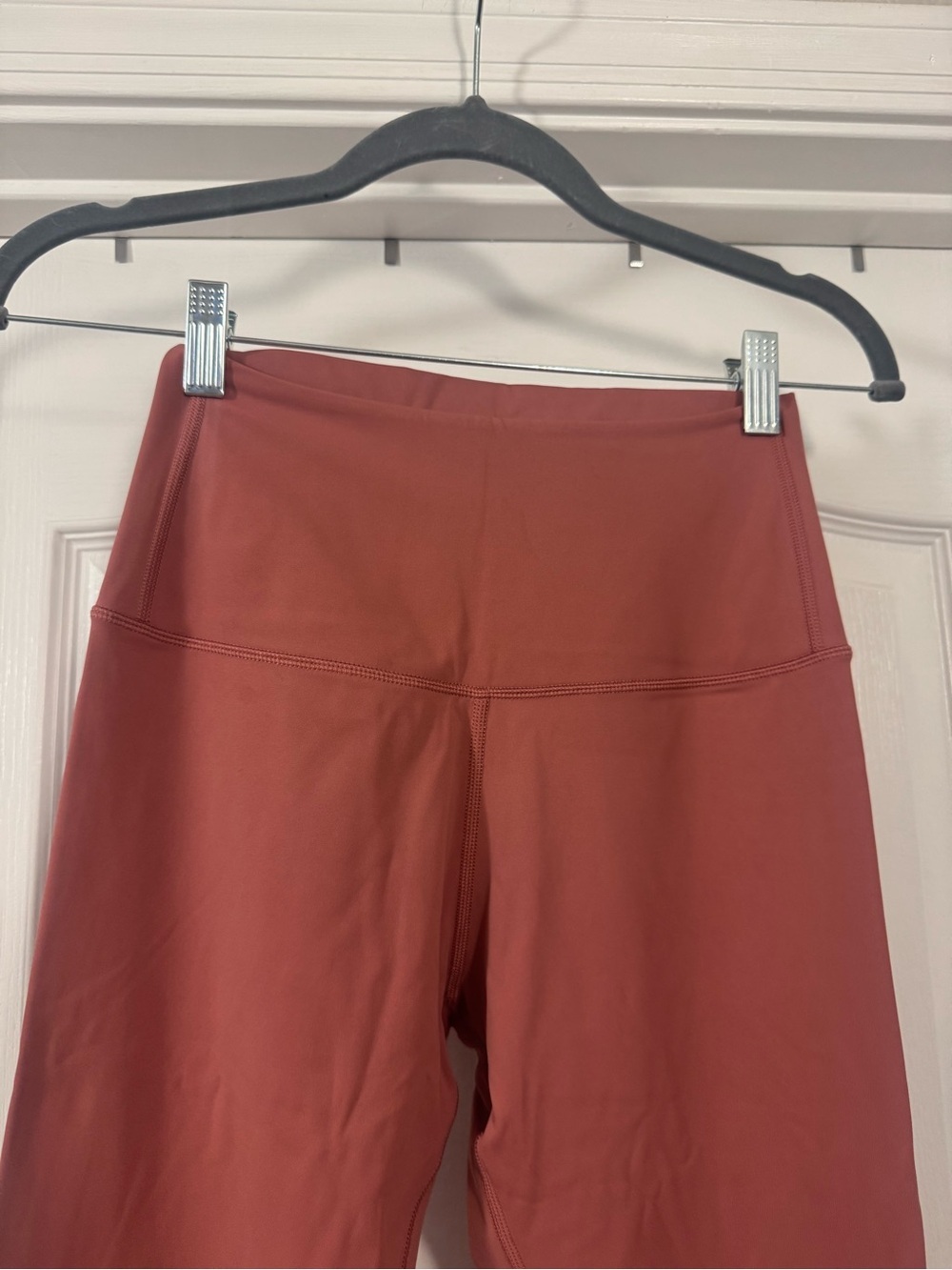 Tavi Women's High-Waist Rust/Mauve/Dusty Rose Pink Leggings - Picture 2 of 6